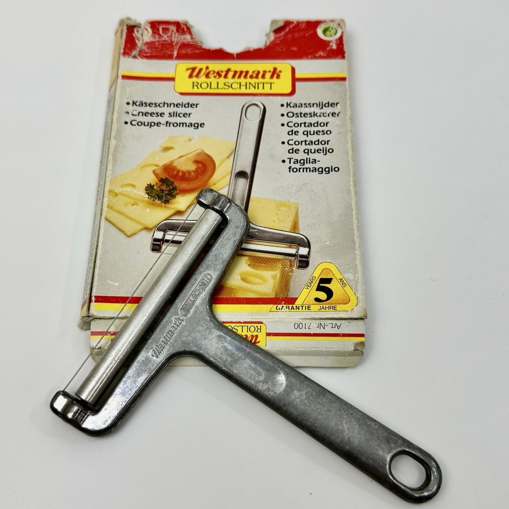 Vintage Westmark Rollschnitt Cheese Slicer Planer Made In  West Germany With Box